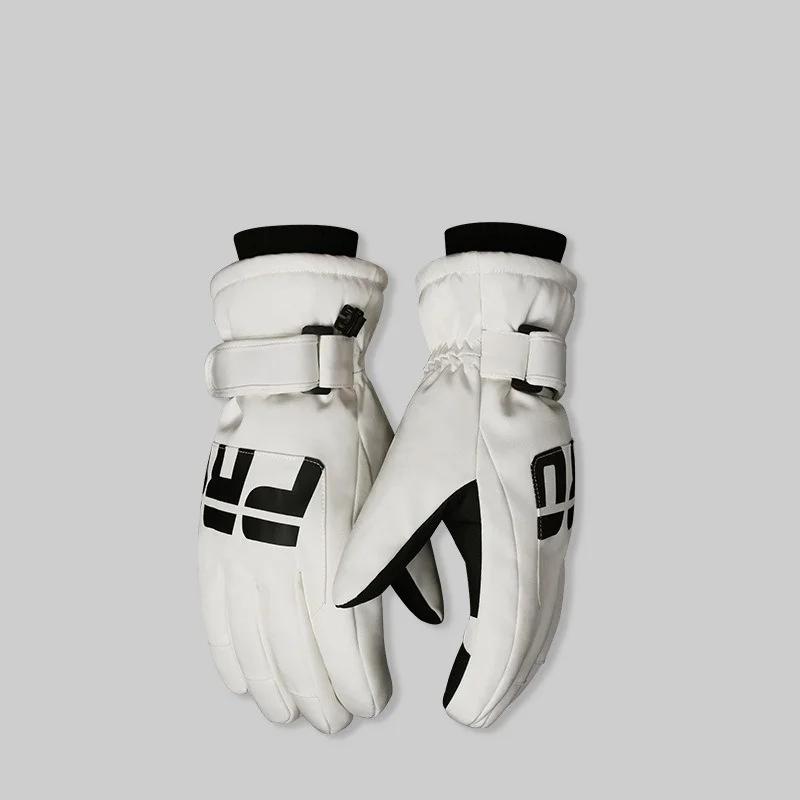 Men's AND WOMEN'S Professional Winter Warm Skiing Gloves, Warm Snow Gloves, Waterproof Motorcycle Smile 506 Touch Screen