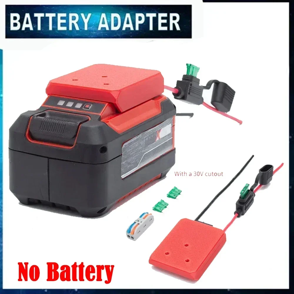 DIY Battery Adapter for OZITO for X-Change 18V Li-Ion Battery Adapter Power Tools (There are versions with and without switch)