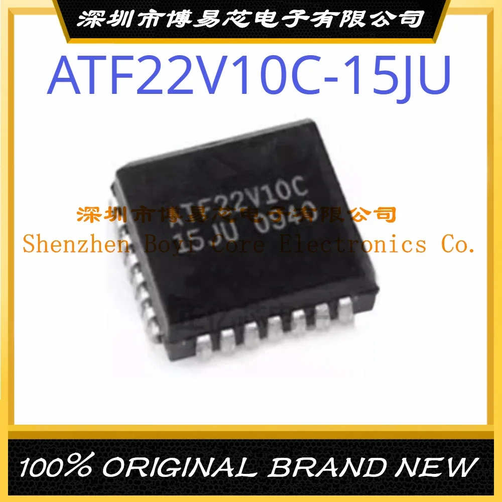 ATF22V10C-15JU Package PLCC-28 New Original Genuine Programmable Logic IC Chip CPLD FPGA 5pcs lot new originai gal22v10d 7lj gal22v10d 7lji or gal22v10d 7ljn gal22v10d 7ljni gal22v10d 7 plcc 28 pld generic array logic