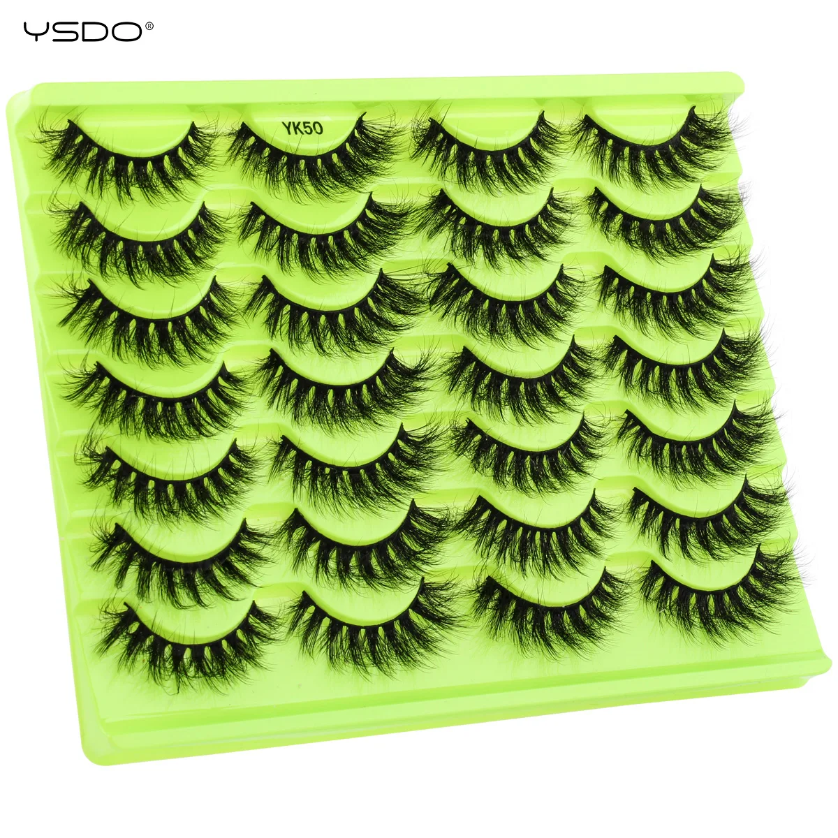 Natural Black 3D Mink False Eyelashes Makeup Extension