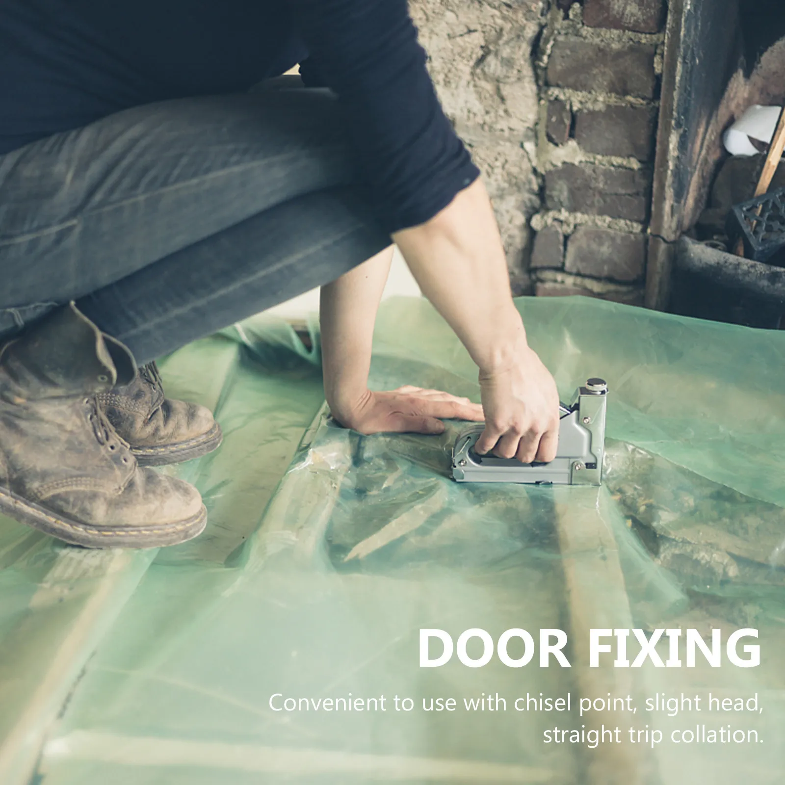 5000개 도어형 스테이플 금속 못 강력한 인장 강도 스테이플 사진 프레임용 브래드 네일러 안정적인 사용 가능