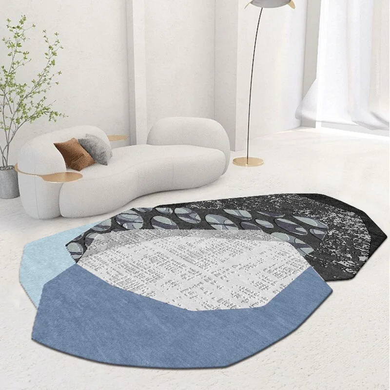 

Нестандартный ковер в скандинавском стиле для украшения гостиной, декор для спальни подростка, ковер для дивана, журнального столика, Нескользящие коврики, коврик