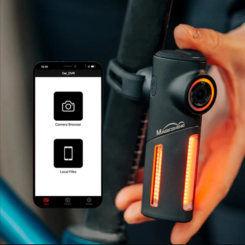 Bicycle-Tail-Light-Magicshine-SEEMEE-DV-1080P-HD-Camera-ready-Recorder