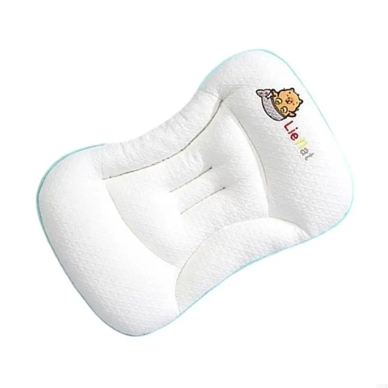 XX9E 어린이 지원 베개 부드러운 패브릭 머리 받침 소년 소녀 1  7 년 용 침대 및 유모차에 편안함과 안전 제공