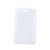 Transparent PP Plastic Working Permit Case Credit Bank Card Protective Cover Bag Holder ID Tag Pass Employee's Work Card Sleeve 6