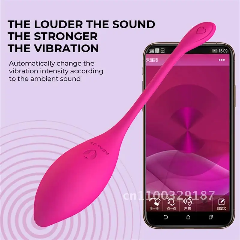 Frequency Phone APP Wireless Control 10 Smart Vibrate Bullet Kegel Ball Magic Sex Vibrator G-spot Flamingo Toy Jump Egg Massager