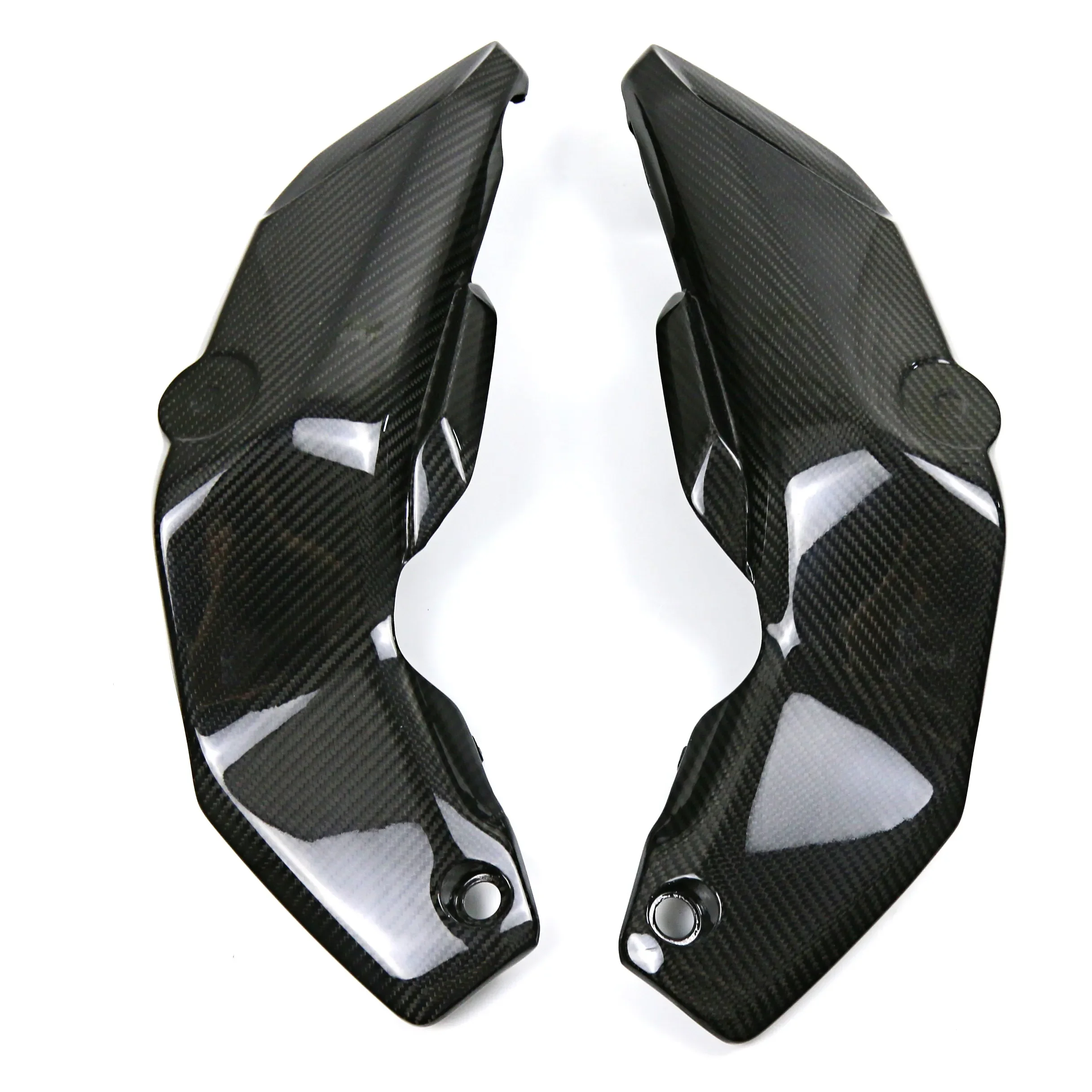 For Yamaha MT07 MT-07 2018 2019 2020 2021 2022 Motorcycle Modified Fairing  Carbon Fiber Lower Side Fairings Panels Fairings