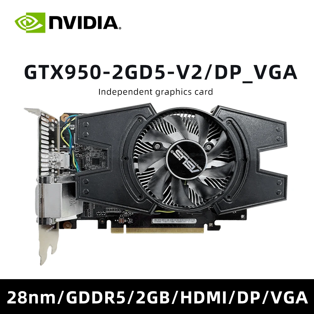 Asus Nvidia Gtx 950 Precio ASUS GTX 950 2GB GDDR5, PCIe DVI/HDMI