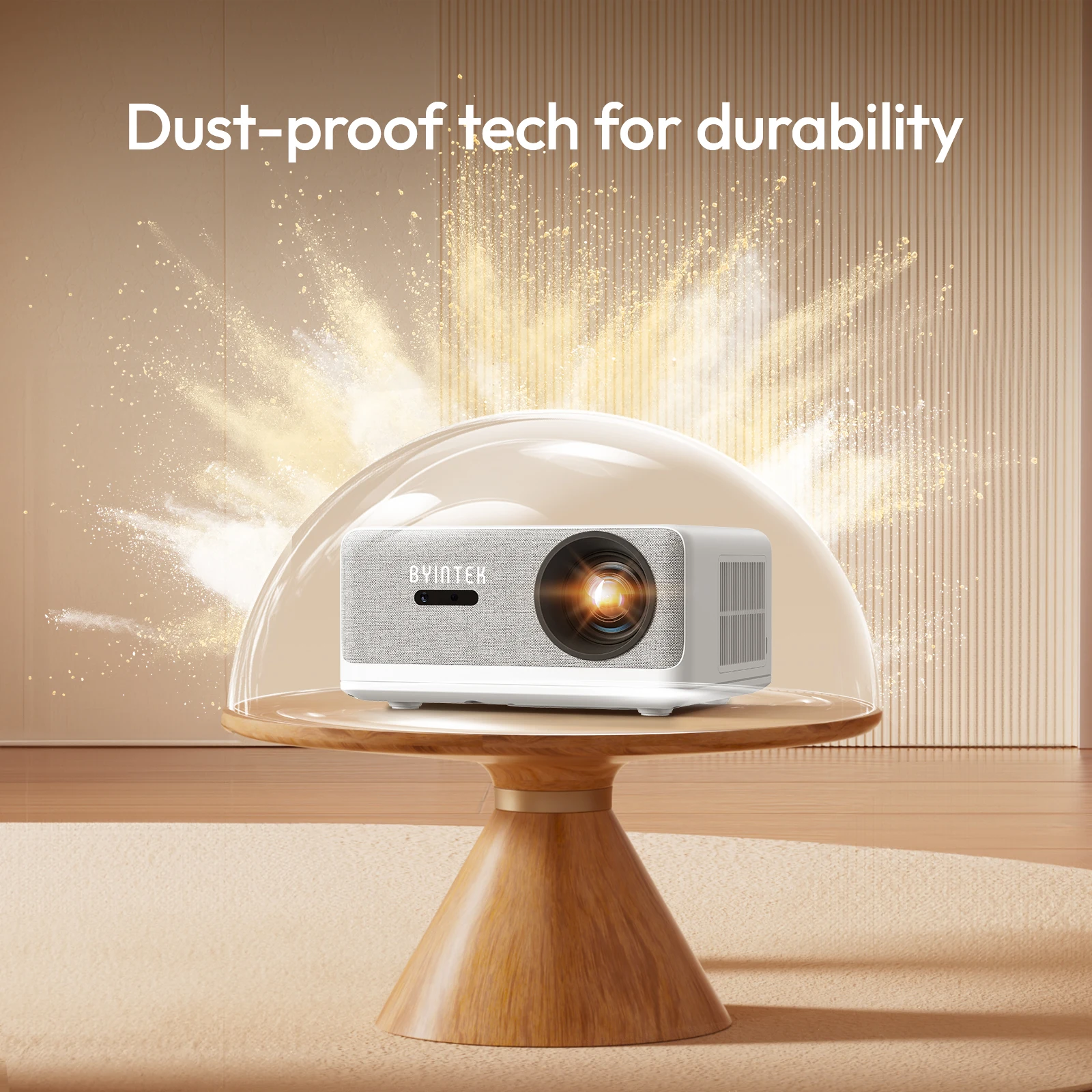 BYINTEK 1250ansi LOVE U14 4K Full HD 1080P جهاز عر...