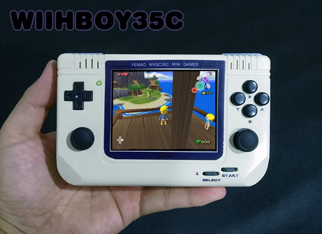 Portable Wii and GameCube Handheld Game Consoles IPS Screen