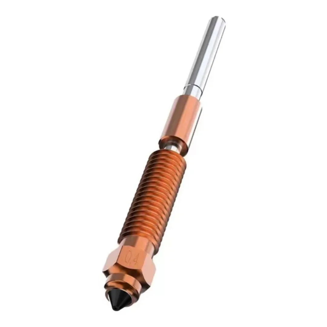 크리얼리티 퀵 스왑 깍지 경화강 깍지 업그레이드 고속 인쇄, K1 Max K1C Ender-3 V3 용, 0.4mm, 1 개