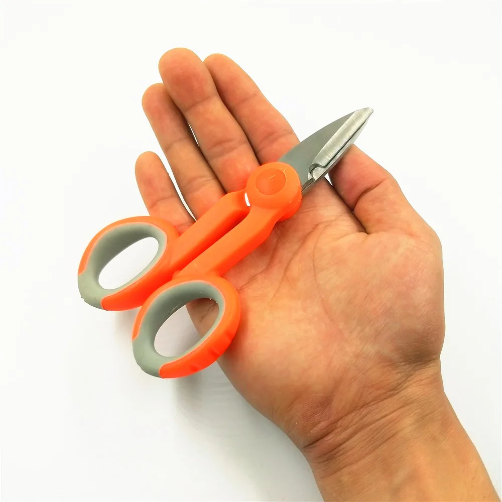 thumbnail image 2 of FSP-101 Anti Slip Kevlar Scissor,Electrician Scissors,For Cutting 2 of 13