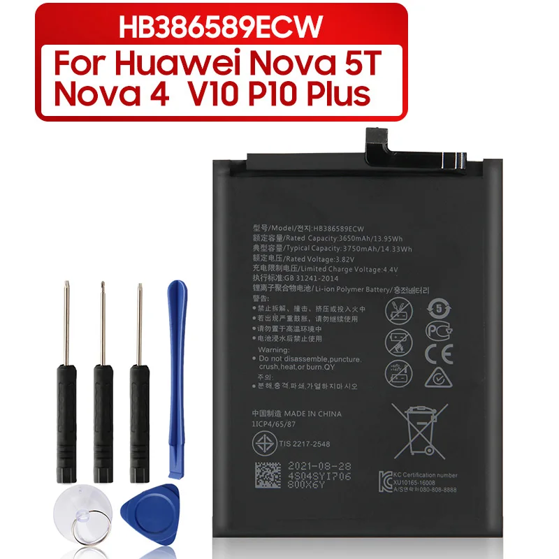 Batterie HB386589CW / HB386589ECW Pour Huawei Mate 20 Lite / Nova 3 / P10 Plus