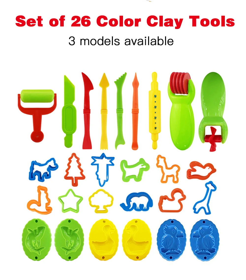 9 pièces outils créatifs en argile colorée ensemble de bricolage pâte à  modeler diverses formes jouets faits à la main pour enfant pâte à modeler  outil accessoires moule en argile - AliExpress