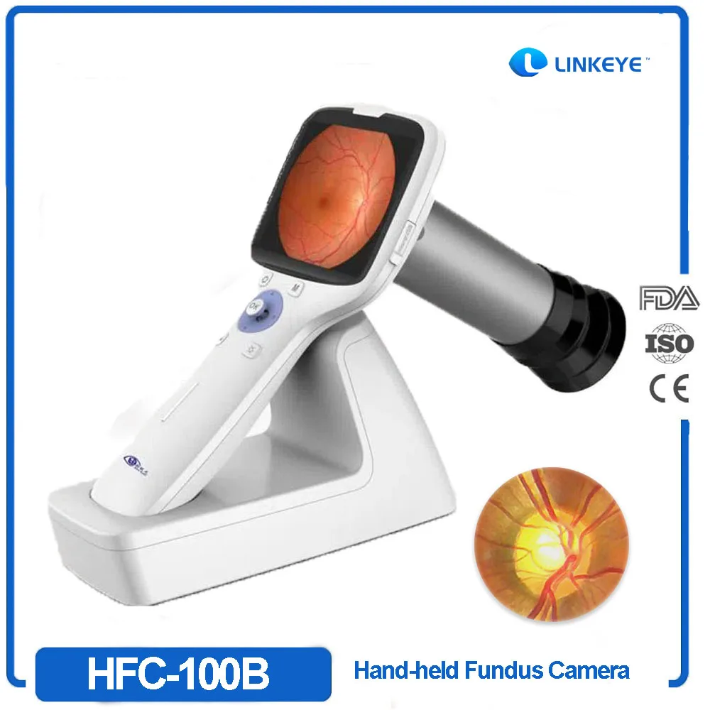 

Portable Handheld Digital Autofocus Eye Fundus Retinal Camera HFC-100B