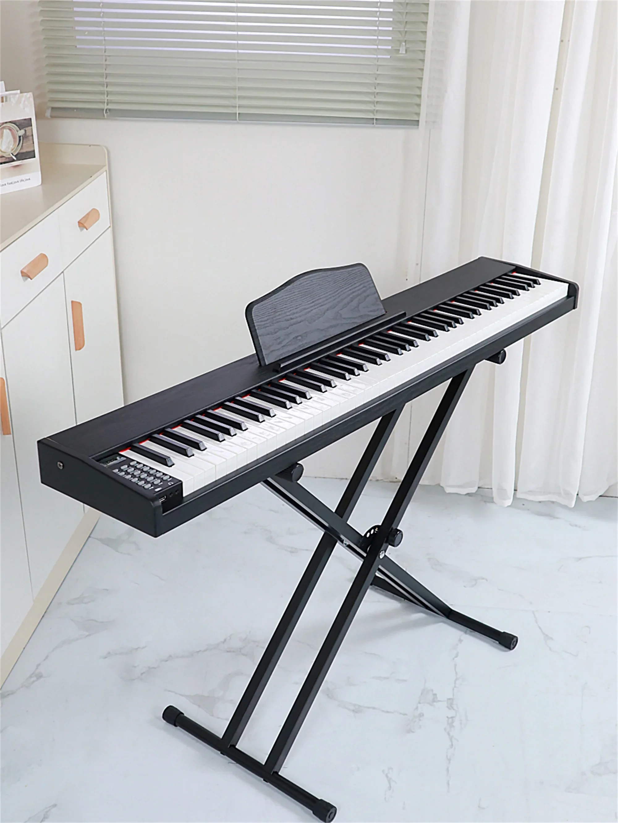 High quality 88 key wooden piano with competitive price music piano keyboard with MIDI electric musical instruments for adults
