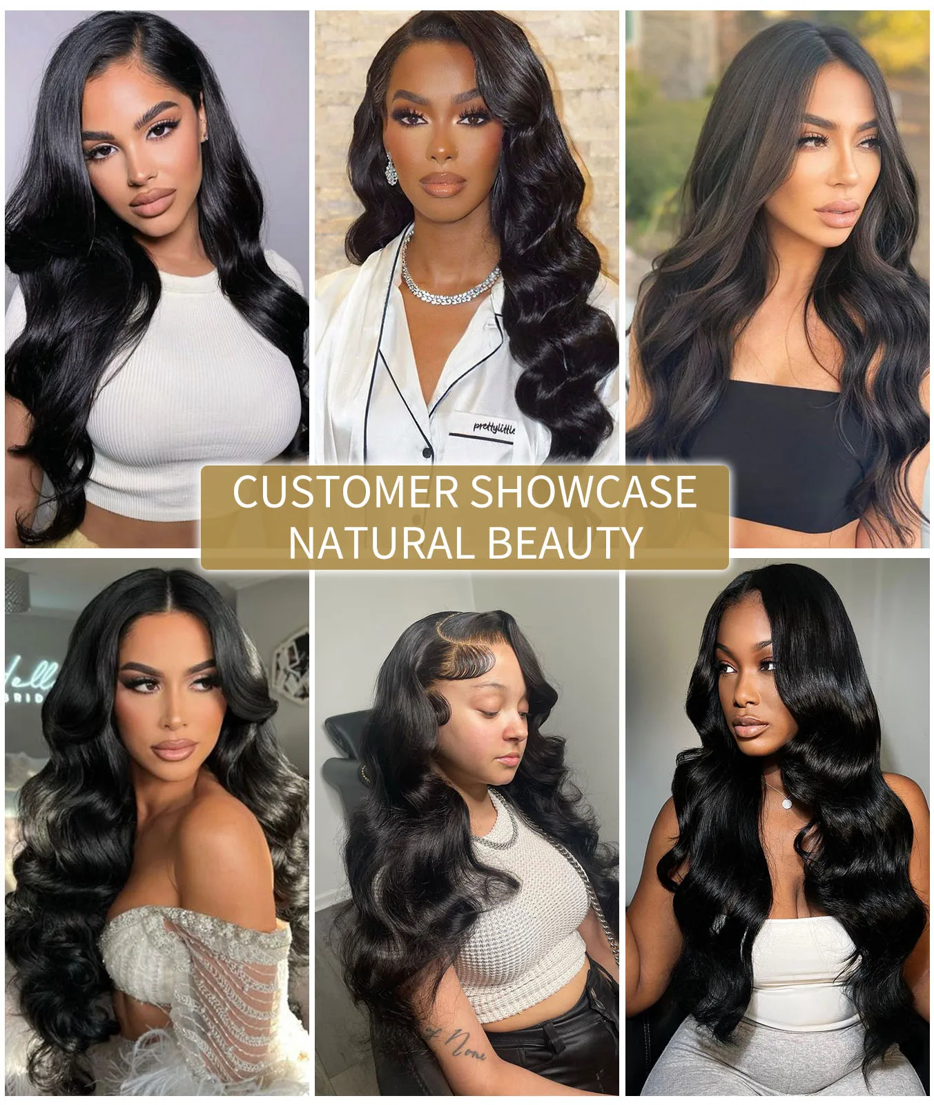 16A Human Hair Bundles 18 20 22 Inch Body Wave Bundles Human Hair Brazilian Weave for Women Extensions