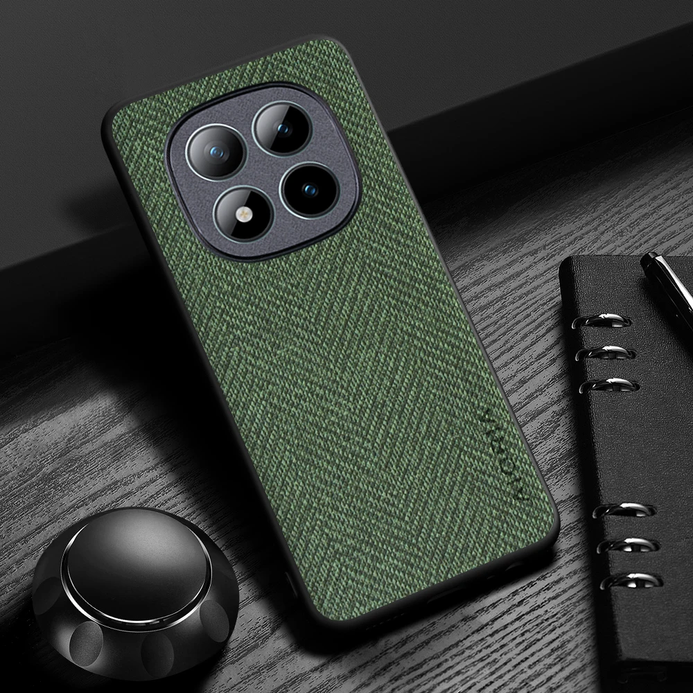 Elegant Leather Wood Grain Cover - Simple, Lightweight, and Durable Case
