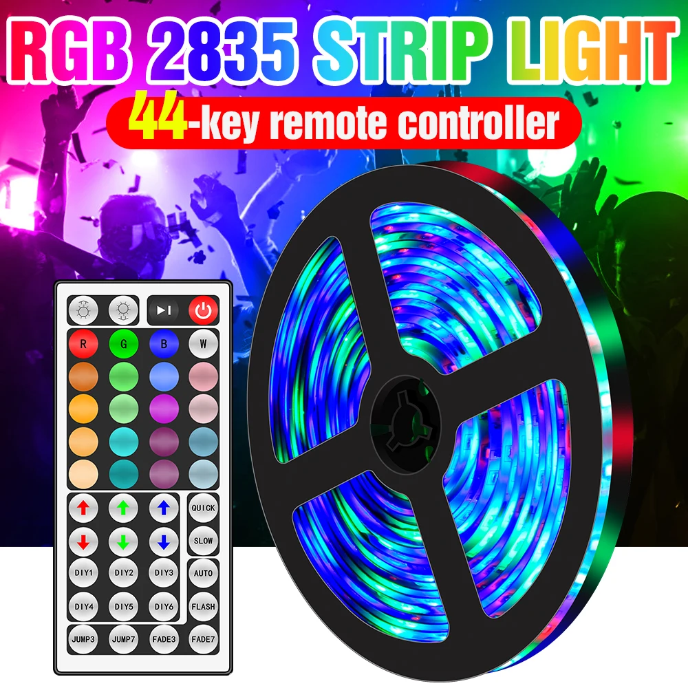 

RGB Light Led USB Waterproof 5M 10M 15M 20M Neon Lights Flexible Ribbon Led 12V Room Decorate Lamp TV Back Light Diode Tape Lamp