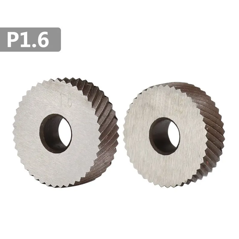 XCAN Anti Slip Knurling Wheel 26mm Diameter 1.6MM Reticulate Knurling Wheel For Metal CNC Machine Tool Accessories 2pcs knurling tool set