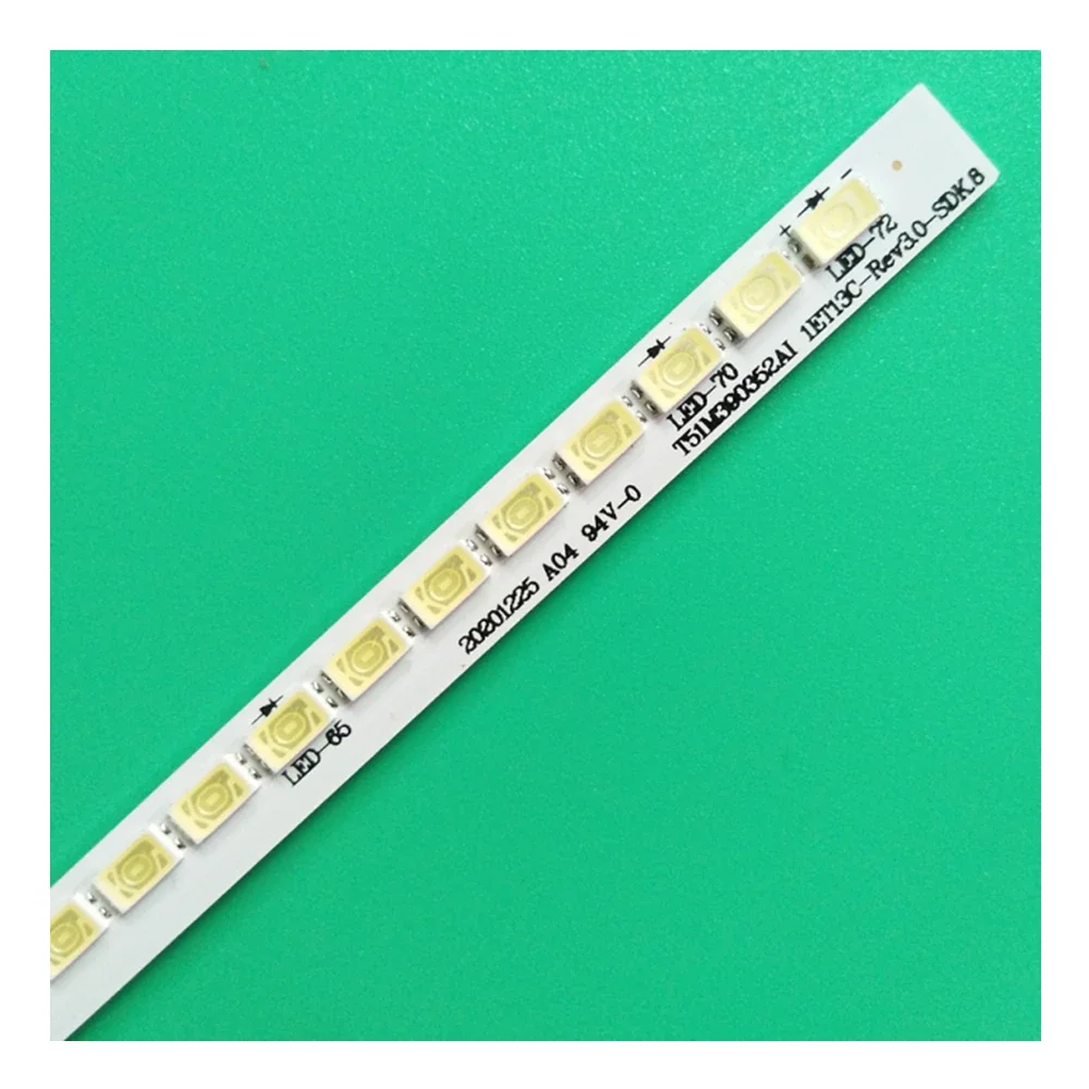 LED Ʈ  72LED 494mm, TCL L39F2560, L39F2550E, LE39D8800