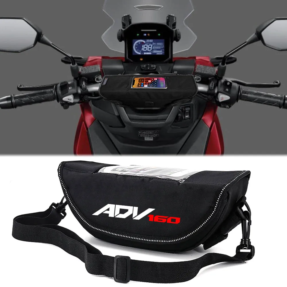 

For HONDA ADV160 adv160 ADV adv Motorcycle accessory Waterproof And Dustproof Handlebar Storage Bag navigation bag