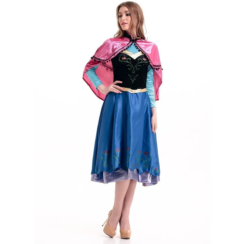 

Princess Role Play Fairy Tales Princess Anna Costume Stage Costume Pretty Dress for Girls Cosplay Princess Dress