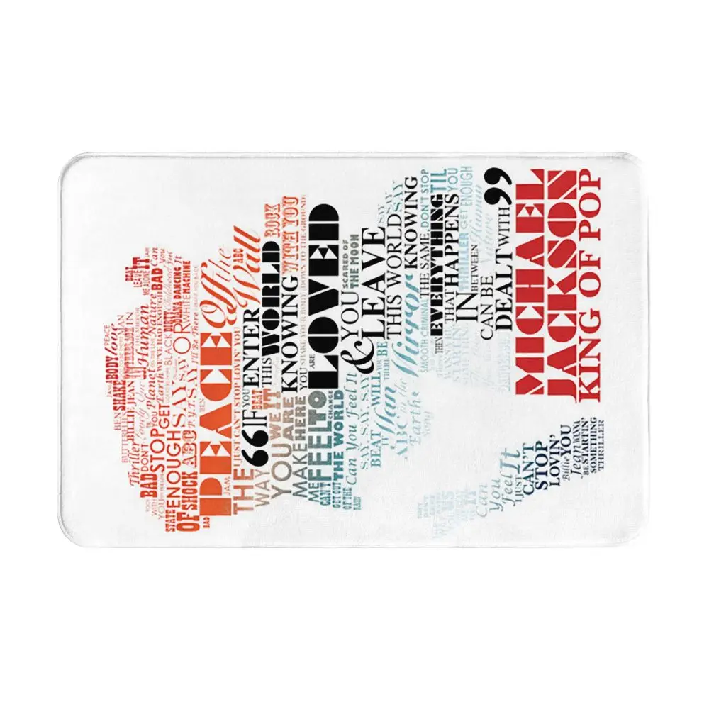 Legacy Of Michael Jackson Non-slip Doormat Floor Mat Dust-proo Carpet Rug for Kitchen Entrance Bathroom Living room Footpad Mats