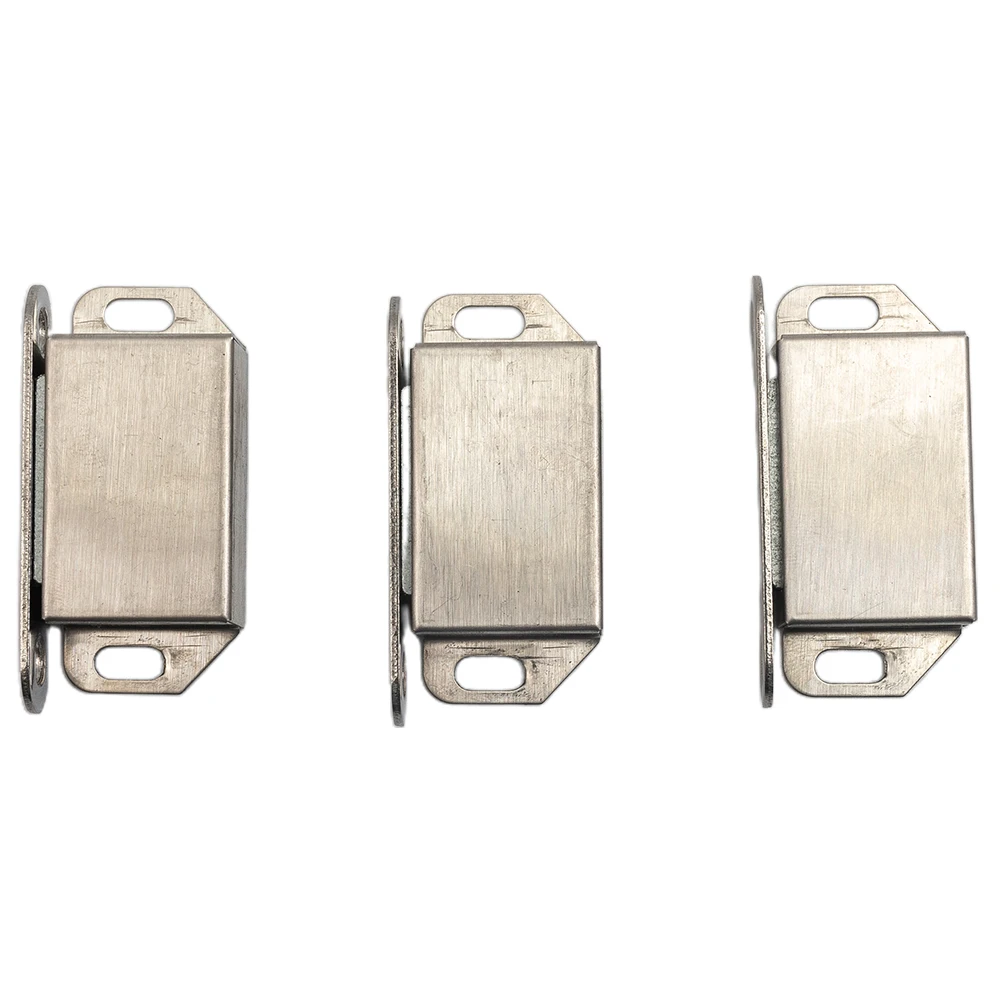 Description Picture 2 of item10pcs Extremely Strong Magnetic Snapper Door Magnet Furniture Magnet 12KG Cupboard Bathroom Kitchen Doors With Screws Set