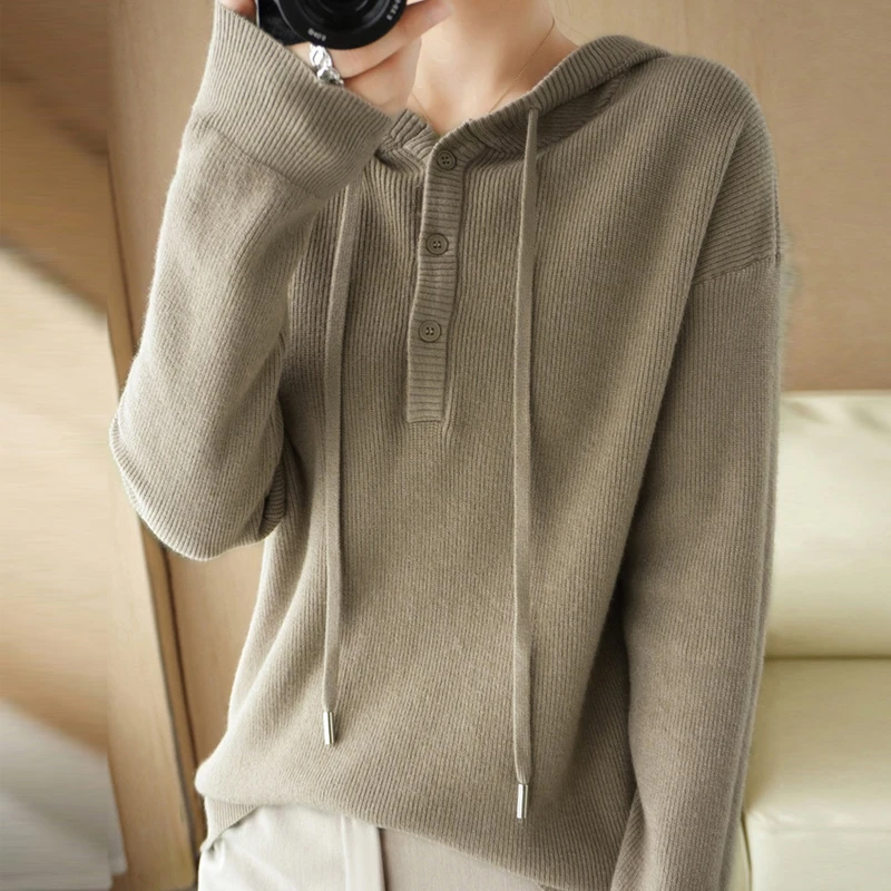 Рисунок 5 - Женская кашемировая толстовка с капюшоном