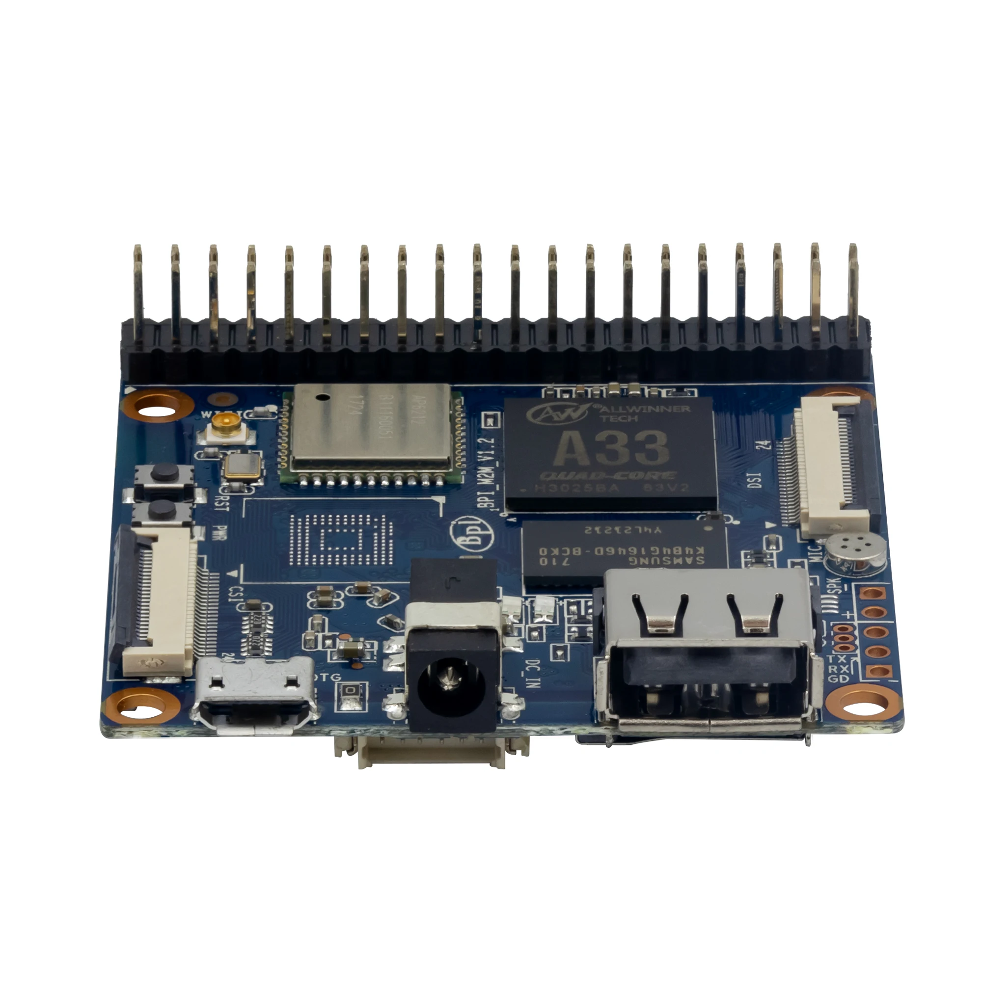 Banana Pi BPI-M2M Allwinner A33 Quad Core 512MB DDR3 No eMMC With WiFi BT4.0 Run Android 6.0 Linux Ubuntu Tina Single Board