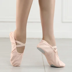 Comfortable Ballet Flats for Girls and Women - Perfect for Ballroom Dancing and Salsa Practice (Light pink)