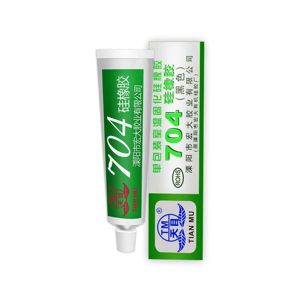

1Pcs 45g 704 Fixed High Temperature Resistant Silicone Rubber Insulated Sealing Waterproof Thermal Conductive Glue