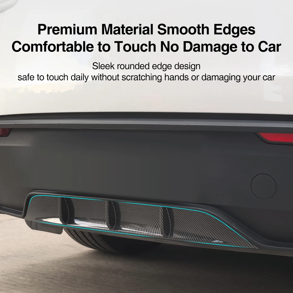 Heenvn Model Y Juniper 2025 2026 Diffusore Posteriore Spoiler Paraurti per Tesla Model Y Premium Carrozzeria Sportiva Aerodinamica - Image 4