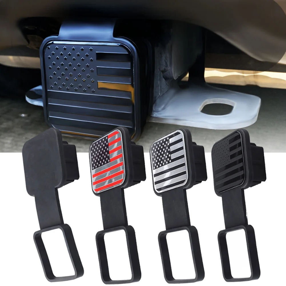Trailer Hitch Cover Waterproof Tube Cap Protector Dustproof 2 Inch Receiver Auto Square