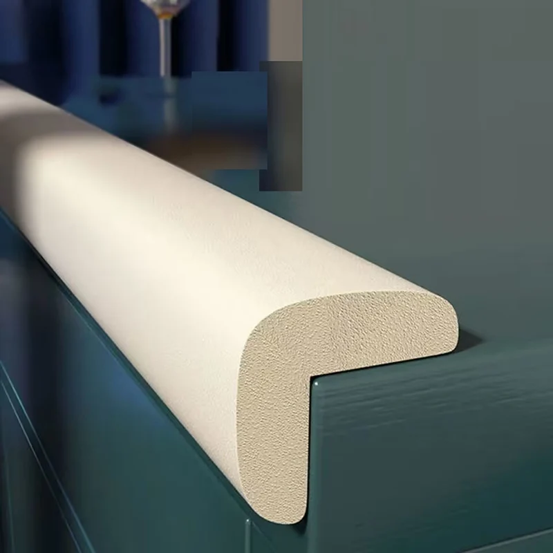 Canto de Mesa de Grãos de Madeira Auto-adesivo Protetores de Móveis Infantis Decoração de Sala de Estar 2m