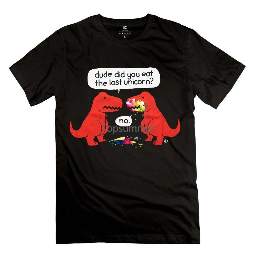 

Hot Sale Newest Cotton Fashion Short Sleeves T Rex Raptor Dinosaur Men Slim Fit T-Shirt