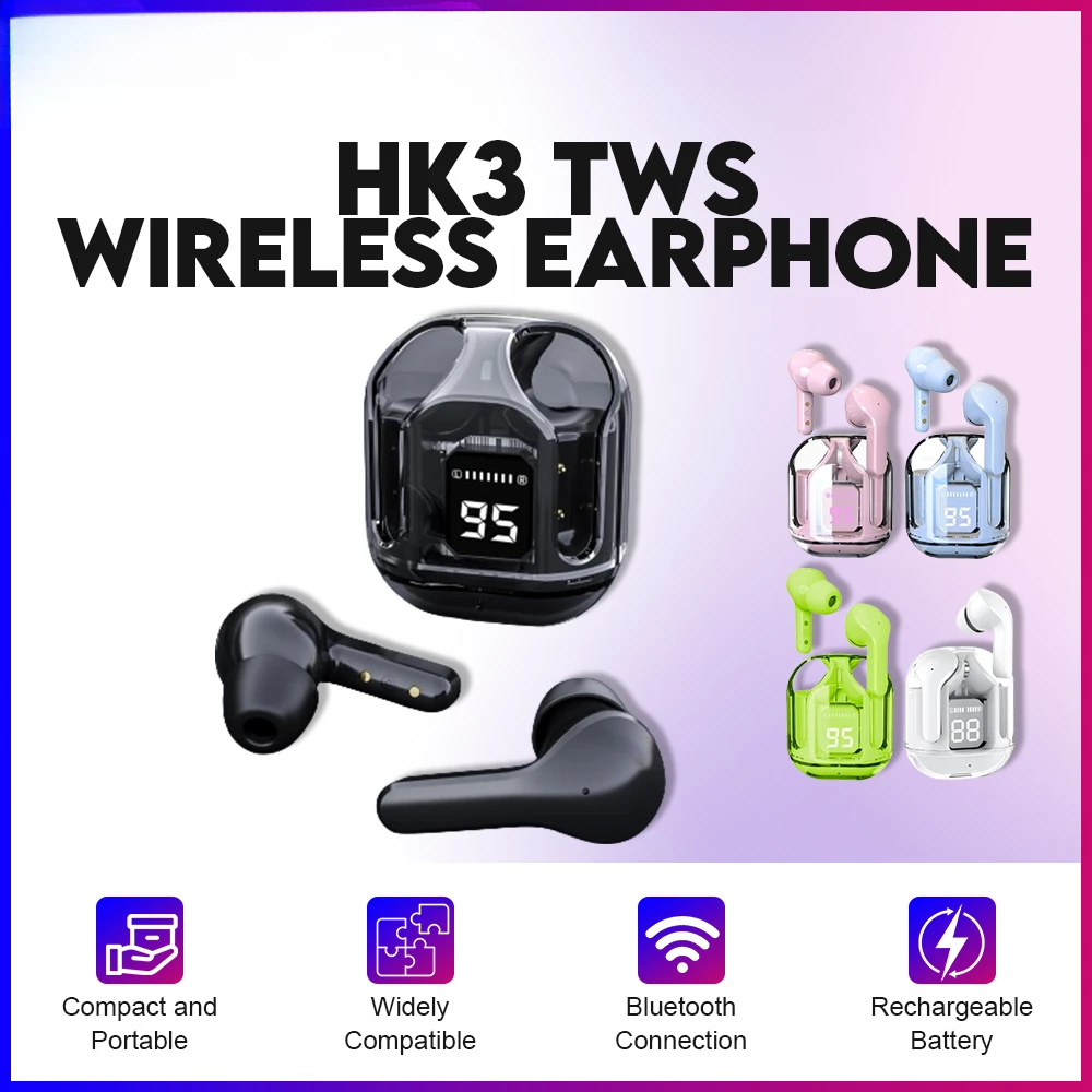 Wireless BT5.3 Headset TWS Headphones for Sports