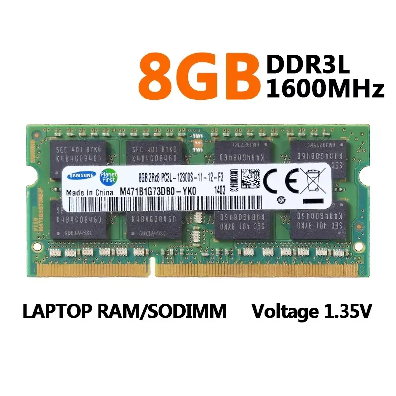 Samsung DDR2 2GB 4GB 667MHz 800MHz PC2-6400 DDR3L DDR3 2GB 4GB 8GB