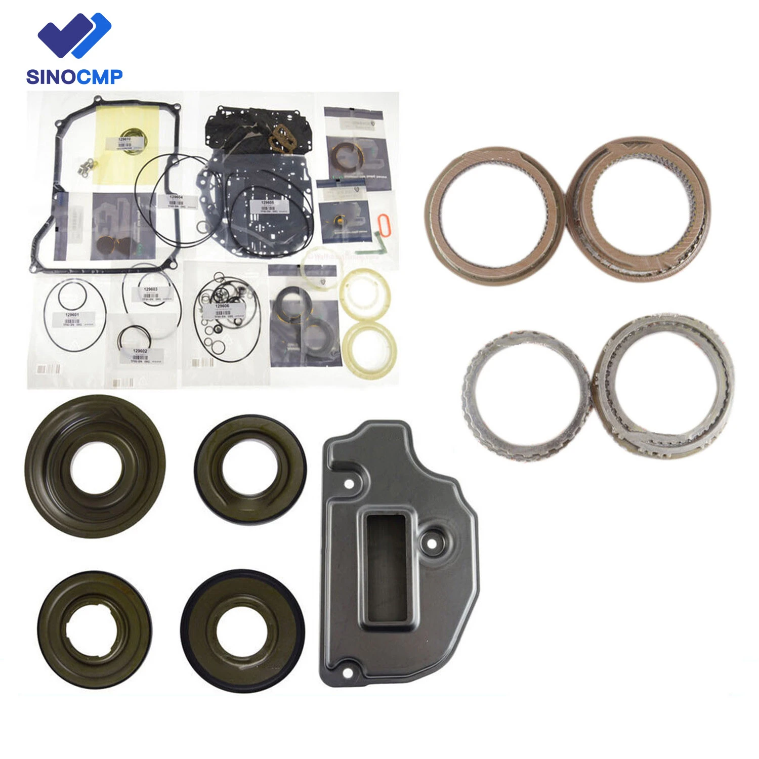 09G TF60SN 6 Speed Transmission Rebuild Overhaul Seal Kit For VW Jetta Beetle Audi Golf/GTI