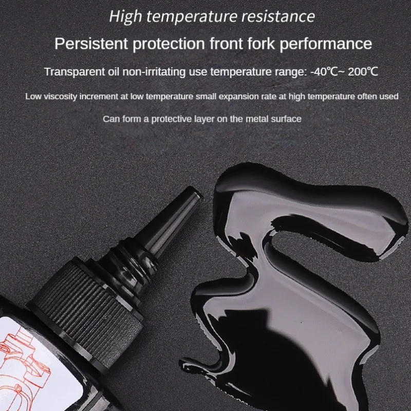60ML Mountain Bike Front Fork Shock Absorber Oil Front Rear Shock Grease Road Bike for Fork Flywheel Chain Cycling Accessories grease lubricant bicycle lubricant