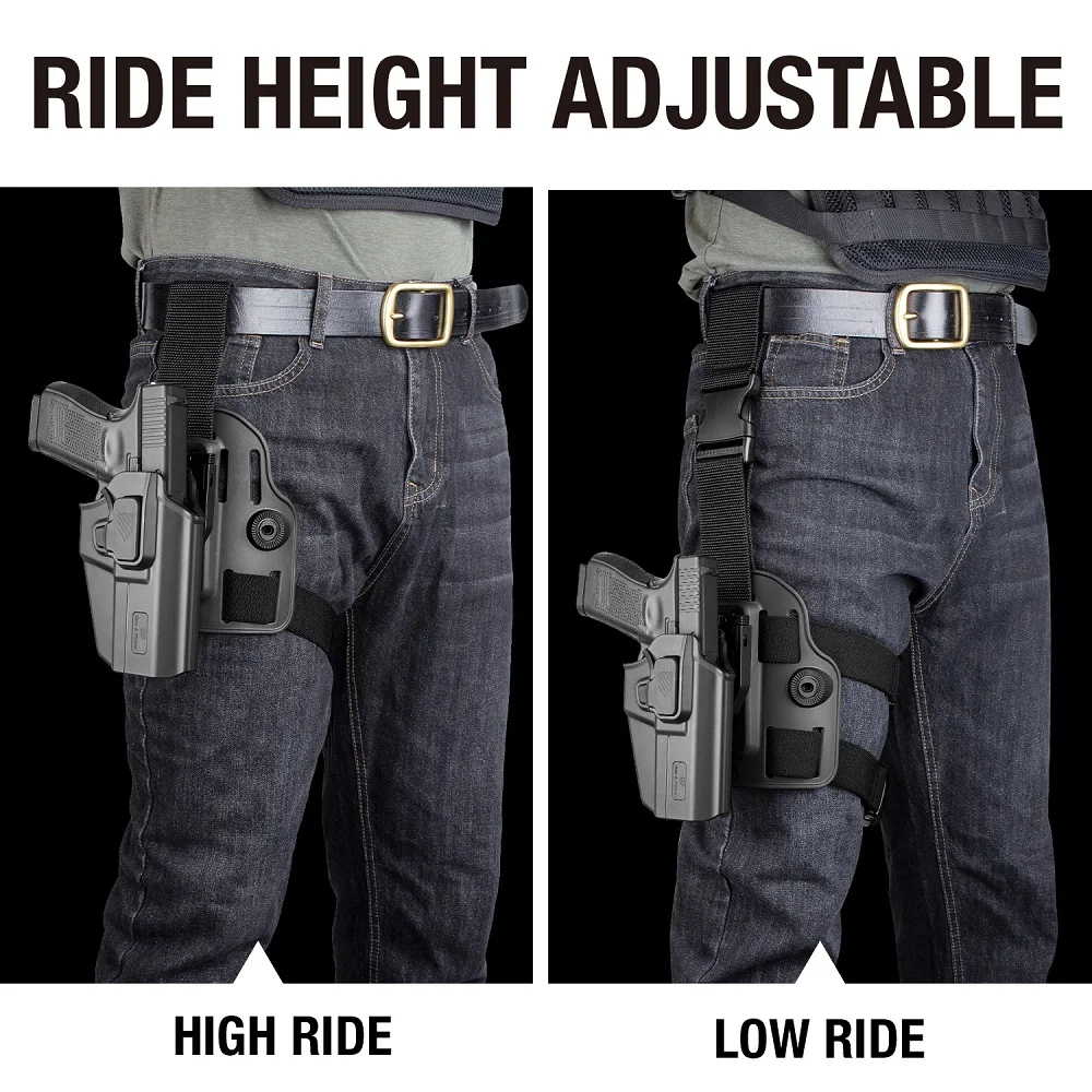 Vert - Étui De Pistolet Simple Sangle Jambe Linceul Chasse Cuisse Chute