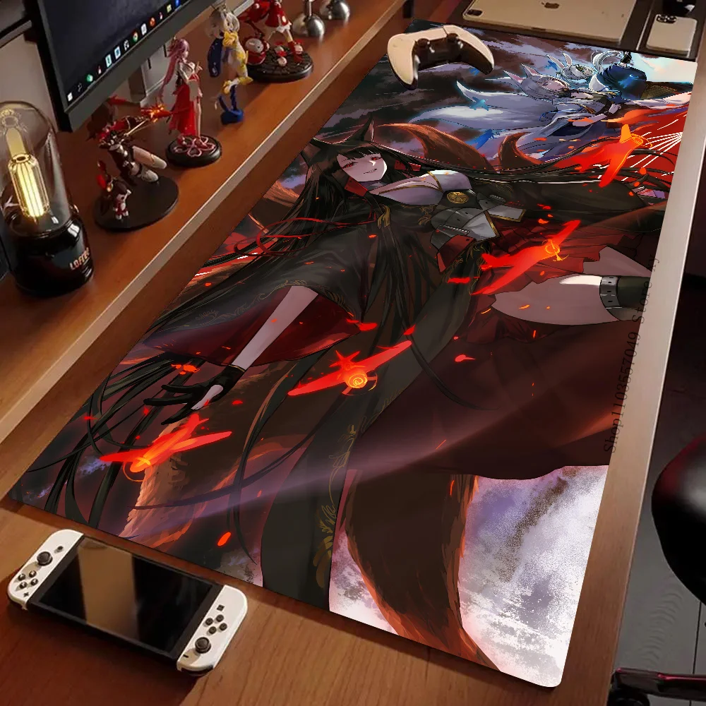 1pc Akagi A-Azur Lane Mouse Pad Desk Mat With Pad Gaming Accessories Prime Gaming XXL Keyboard Pad Padding Mat 3