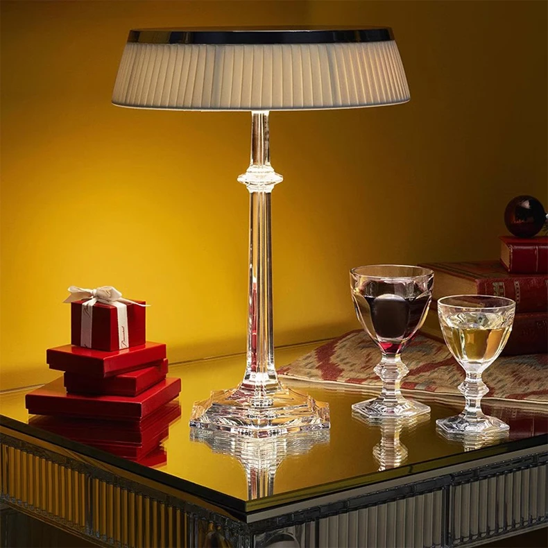 BON JOUR VERSAILLES TABLE LAMPS WITH SHADE - LODAMER