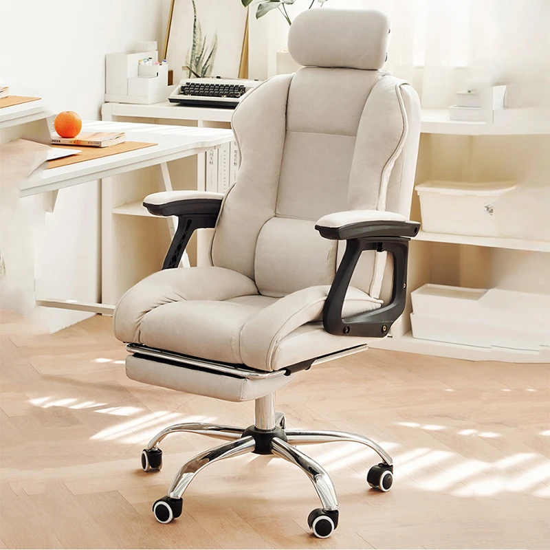 

Computer Recliner Office Chairs Mobile Comfortable Makeup Study Office Chairs Swivel Cushion Silla Para Oficina Home Furniture