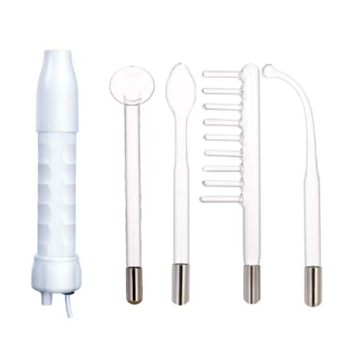 

Portable Handheld High Frequency Skin Therapy Wand Machine for Acne Treatment Skin Tightening Wrinkle Reducing EU Plug