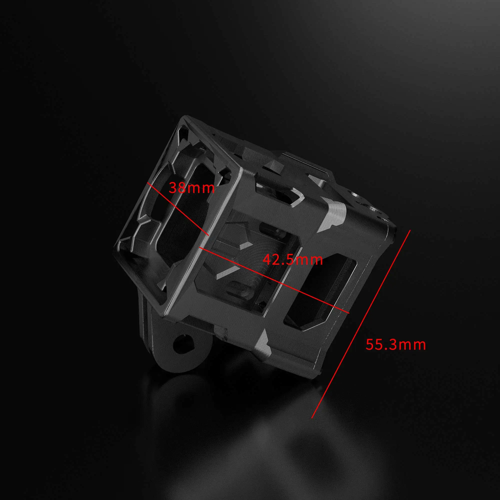 Détail du Module Intégré DJI O4 PRO montrant les connecteurs et le design compact adapté à l'éclairage de sécurité performant.