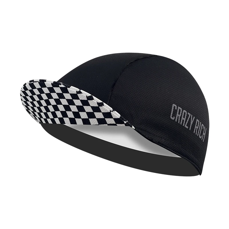 Black Series Most Popular Polyester Cycling Caps Sports Quick Dry Bicycle Hat Men Women Wear Absorb Sweat Breathable 5