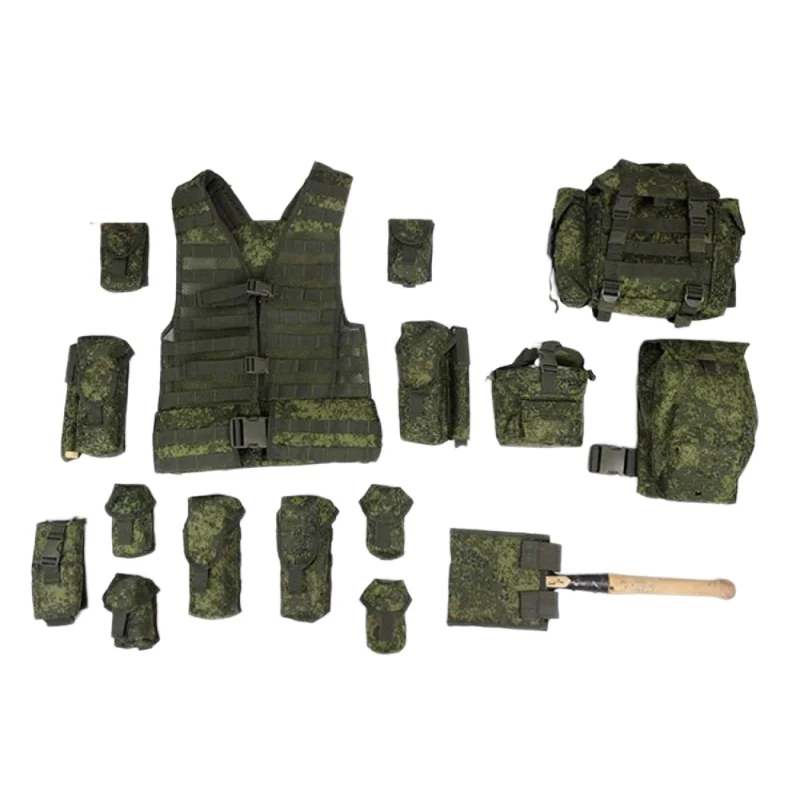 Équipement Tactique Russe CCCP – Gilet Enfichable Bouclier Camouflage EMR/FG (neuf)