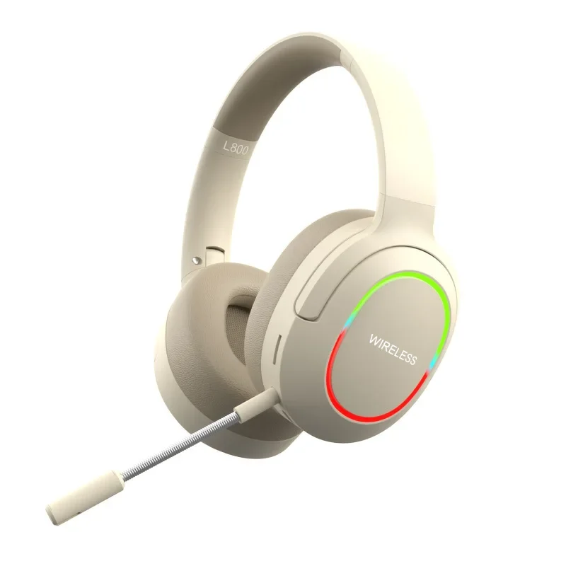 L800 Headsets Gamer Headphones Blutooth Surround Sound Stereo Wireless Earphone USB With Colourful Light PC Laptop Headset